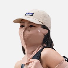 U2SPORTS 長頸 Lifestyle Pro 蓋耳型 口罩, 米色, 1個