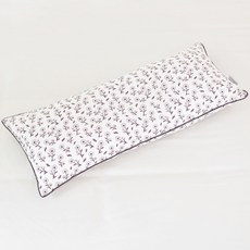 ahtty blanc 嬰幼兒用純棉寬版四季防蟎可調高度枕頭, 紫色花朵