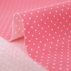 Shushurum 圓點布料 1mm SH-216, 粉紅色, 1個