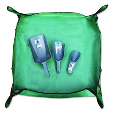 世京農場 幼苗鏟3件組 + 綠色換盆墊套組, 1套