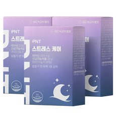 PNT 茶胺酸補充錠, 30顆, 3個