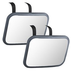 Merry bon 嬰兒安全汽車座椅後視鏡, 黑色, 2入