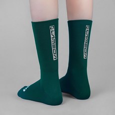 Lameda 反光運動襪雙入組 BGM7303, 綠色