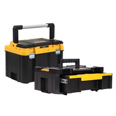 DEWALT 得偉 Tistech T-STAK 長柄深工具箱 DWST17814+1 抽屜 DWST17803 套組, 1組