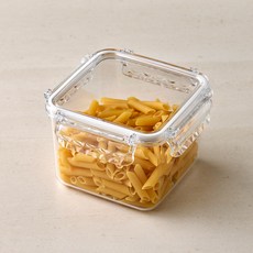 GOTMAN Neo Crystal 密封容器 3-1號 白色, 1.4L, 1個