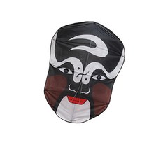 imkite 面具黑色設計風箏, 1個