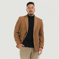 5XL 男士寬鬆版燈芯絨西裝外套