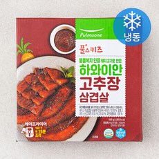 풀스키즈 동물복지 인증 돼지고기로 만든 하와이안 고추장삼겹살 (냉동), 500g, 1개