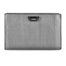 南原木器工藝社 三層鋪棉素色方形桌巾, 灰色