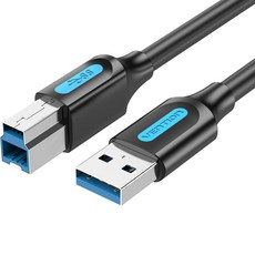 Vention USB3.0 A公對B公 高速傳輸線, 1個, 1.5m