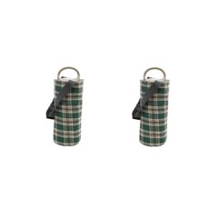 格紋保溫杯收納包 T02, 2個, 4型