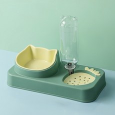 Ez home 寵物多合一飲水器, 1個, 橄欖綠