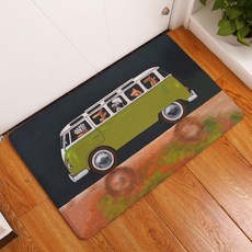 Allove Home 狗狗賽車門墊, TYPE17