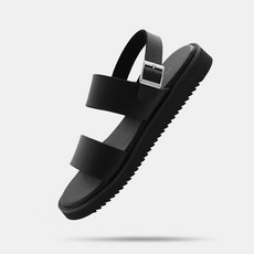 WE THE ROAD 奧斯汀帶涼鞋啞光黑色WTRD4104