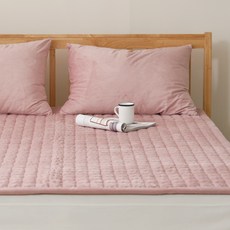 gBEDDING 柔軟絲質超細纖維保潔墊, 粉紅色