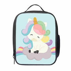 Paradiso 獨角獸設計保溫保冷托特斜背便當袋, 27