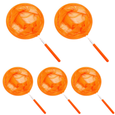 Bandae昆蟲採集蜻蜓採集網 橘色, 5個