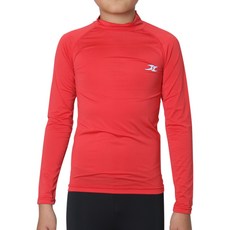 Henry Morris 孩童基本款半領長袖 T恤 LK-RD