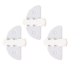 門窗安全鎖, 象牙白, 3入