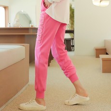 PINKSISLY 女款棉質運動長褲