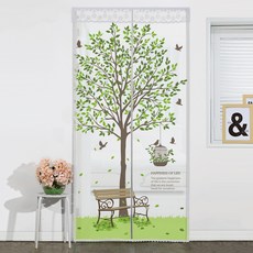 dashop 魔鬼氈附磁性入口入口 EVA 長凳不透明防風乙烯基白色, 1個