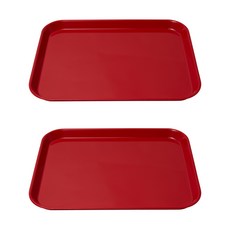 어웨이큰센스 디저트 트레이 L 2p, 코랄 레드