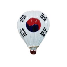 세계여행 마그네틱 냉장고 자석, 아시아한국국기
