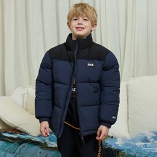 YALE KIDS 兒童款 Yale 撞色鋪棉外套 YJCPJPE43335