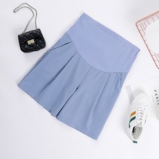 옥스포드 베이직 하이웨스트 임산부 5부 반바지