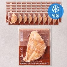 함께하닭 맛있는 스팀 헬스 닭가슴살 스모크맛 (냉동), 100g, 1개입, 50개