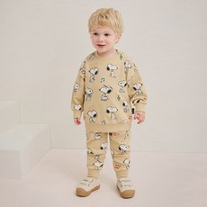 milkmile 花生漫畫 史努比 旋律上下套裝