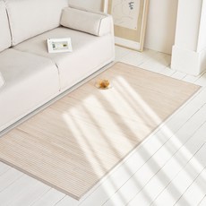 ROOM&HOME The Cool Han 單人竹蓆, 天然色(竹), 象牙白(滾邊)