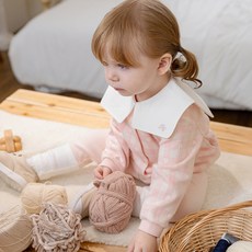 Tartine et Chocolat 女童GG Labelle翻領上下裝套組