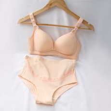 WBB 孕婦前扣式無鋼圈哺乳內衣+內褲 WBI976