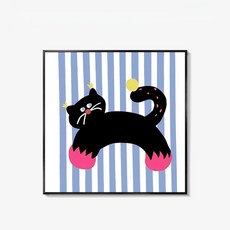 더플로우커머스 키치 캐릭터 팝아트 캔버스 인테리어 액자, 10타입