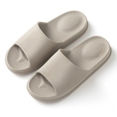 Floz 簡約直條紋粉彩浴室拖鞋 灰色 270-275, 1個