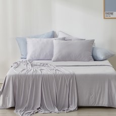 헬로우 썸머 쿨 냉감 홑이불 블랭킷, 그레이