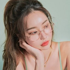 2ditor 中性款圓型金屬眼鏡框