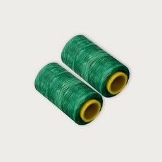 初學者適用編織蠟線 1mm*220m, 綠色, 2個