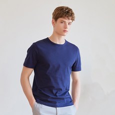 마에스트로투모로우 남성용 고밀도 럭셔리 라운드 티셔츠 MATS2B951