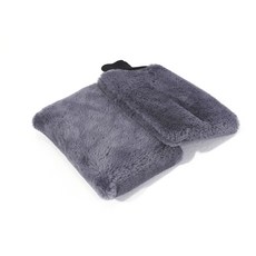 Driview 鯊魚洗車手套 + 清潔墊, 1套, 灰色