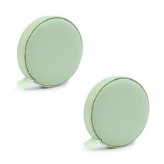 Goodlab簡約平口迷你捲尺 綠色, 2個, 150厘米