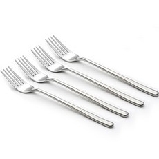Eastmark 餐具西餐叉4件組, 4個, 銀色