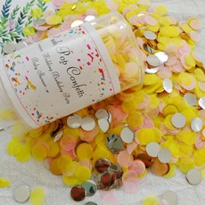 글로리빙 파티 꽃가루 컨페티폭죽 25g, 3개, 24