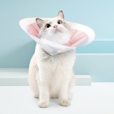 Lanboer 寵物棉質PVC頸圈, 1個, 粉紅色