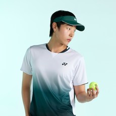 YONEX 網球遮陽空頂帽 255CC003U, 1個, 綠色