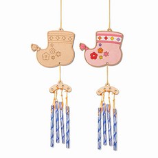 minhwashop 造型手工藝吊飾DIY組 隨機出貨, 腳趾襪 (UDPWD026A), 10個