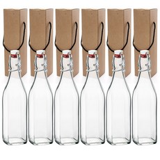 Bormioli Rocco Swing 玻璃瓶 500ml + 專用禮盒組, 6套