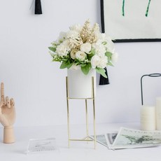 GAPANG 花瓶花束 TESI004 No.02, 白色的