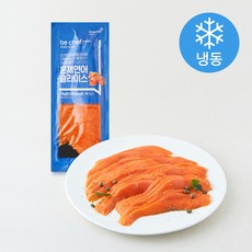 비셰프 프레시 훈제연어 슬라이스 (냉동), 1개, 1kg
